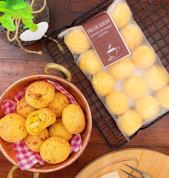 PÃO DE QUEIJO FRANGO E ALHO PORÓ CONGELADO