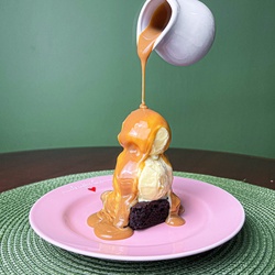PETTI BROWNIE COM DOCE DE LEITE 