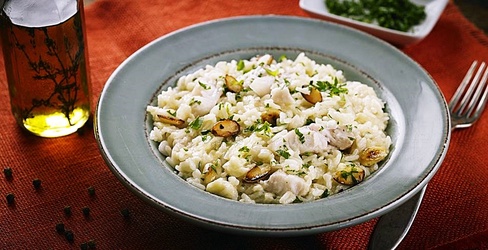 RISOTO DE AMÊNDOAS