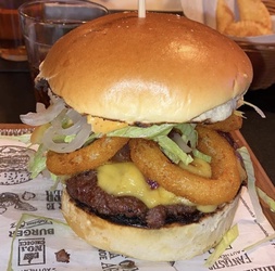 HAMBURGUER VEGETARIANO ONION