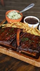 Costela Defumada com BBQ 1000g (2 Pessoas )