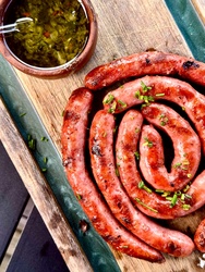 linguiça provolone e alho poro