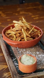 Batata Palito Com Casca