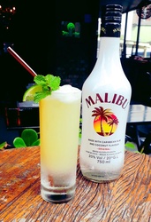 MALIBU AND PINEAPPLE