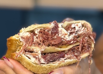 Carne Seca com Cream Cheese