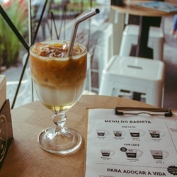Vanilla Latte Gelado
