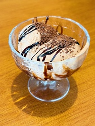 Sorvete Caseiro de Chocolate