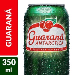 Guaraná Antarctica sem açúcar - Lata 350ml 