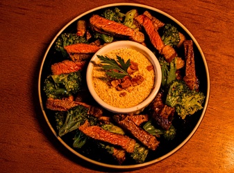 Picanha com Brócolis
