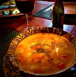 Sopa - De Legumes com Frango