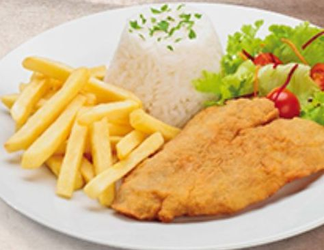 Filé de Peixe Empanado