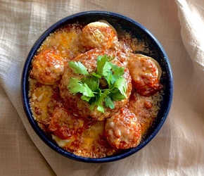 Polpettone alla Bolognese con Sorrentino di Mozzarella