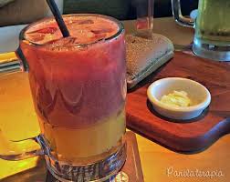Suco de Morango, Amora e Laranja