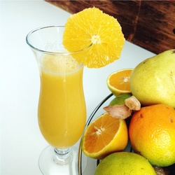 Suco de Pera com Tangerina