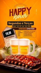 Happy Hour Segunda e Terça 