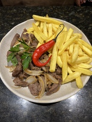 Filé com Fritas