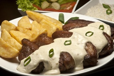 Picanha Na Pedra Com Queijo