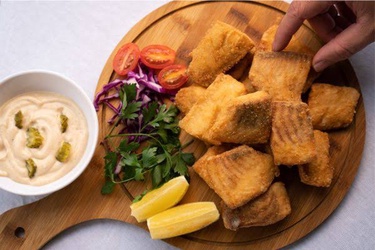 Tilápia empanada