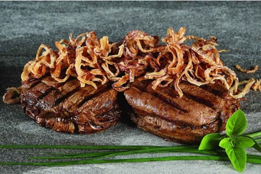 Bife De Chorizo Com Cebola Crispy