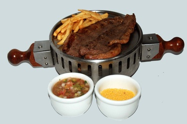 PICANHA NA BRASA COM FRITAS