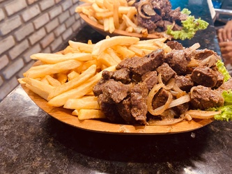 Filé com Fritas