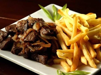 Carne do Sol com Fritas