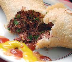 Carne Seca Com Banana E Catupiry