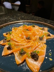 Carpaccio Salmão trufado