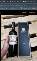 VINHO RUTINI COLECCION CABERNET SAUVIGNON - MALBEC 750ML