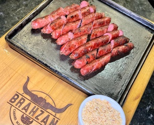 LINGUICINHA DE COSTELA BOVINA- CARA PRETA- 300g