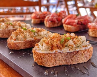 Brusqueta de Gorgonzola