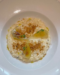 Risoto de gorgonzola