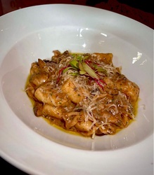 Gnocchi - funghi, cogumelos e azeite trufado 