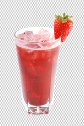 SUCO DE MORANGO - COPO