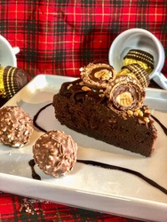 Fatia Brownie Ferrero