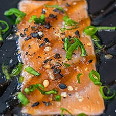 Carpaccio salmão