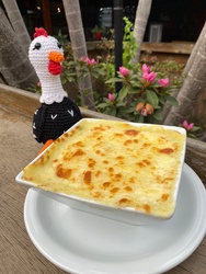 Escondidinho grande de Frango com requeijão 