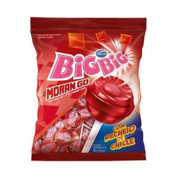 Pirulito big big de morango