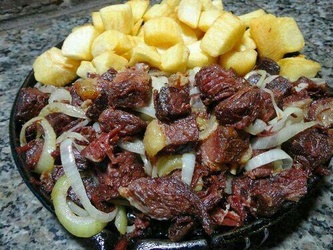 Carne De Sol C/ Batata Frita