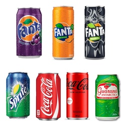 REFRIGERANTES (MARCAS/SABORES)