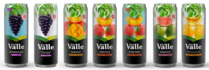 SUCO DEL VALLE  e NATURAL ONE (SABORES)