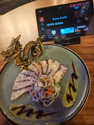 Sashimi Ussuzukuri de polvo