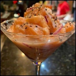 Ceviche Salmão