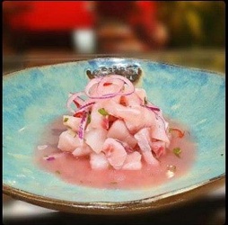 Ceviche de Peixe Branco