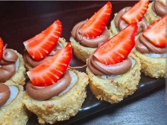 Hot Morango e Nutella