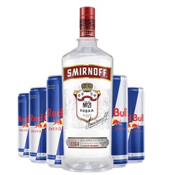 COMBO SMIRNOFF+5 REDBULL 