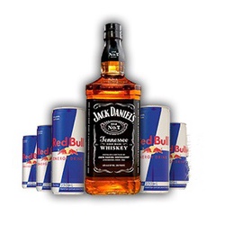COMBO JACK DANIELS+5 REDBULL