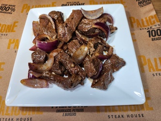 Picanha em tiras Acebolado