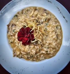 RISOTO DE COGUMELOS 