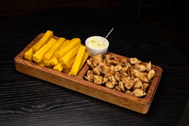 Frango Xadrez Com Polenta